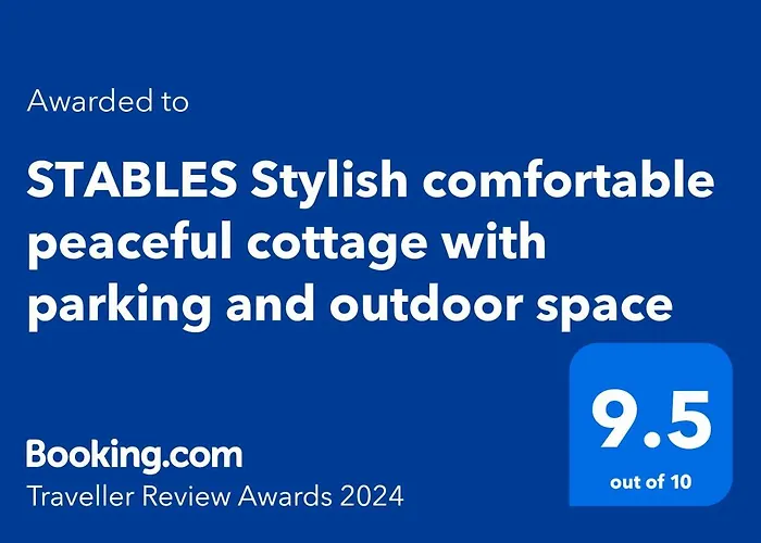 Stables Stylish Comfortable Peaceful Cottage With Parking And Outdoor Space
